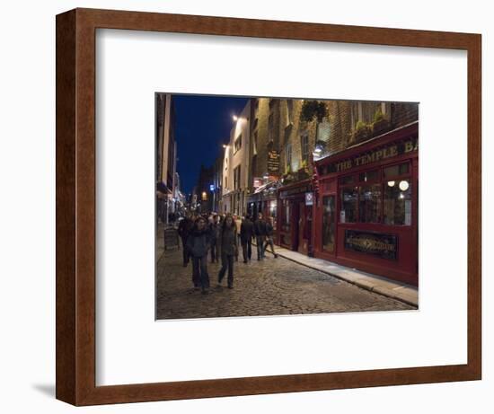 The Temple Bar Pub, Temple Bar, Dublin, County Dublin, Republic of Ireland (Eire)-Sergio Pitamitz-Framed Photographic Print