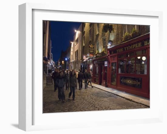 The Temple Bar Pub, Temple Bar, Dublin, County Dublin, Republic of Ireland (Eire)-Sergio Pitamitz-Framed Photographic Print