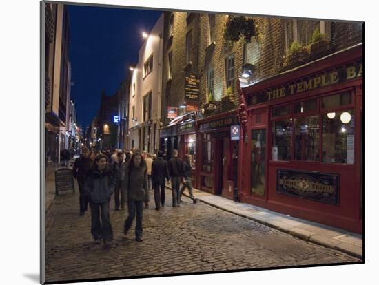 The Temple Bar Pub, Temple Bar, Dublin, County Dublin, Republic of Ireland (Eire)-Sergio Pitamitz-Mounted Photographic Print