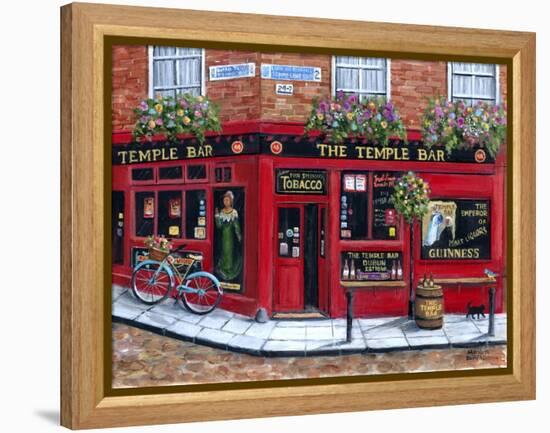 The Temple Bar-Marilyn Dunlap-Framed Stretched Canvas