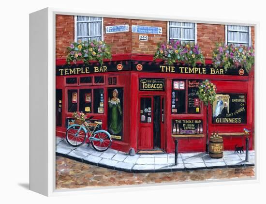 The Temple Bar-Marilyn Dunlap-Framed Stretched Canvas