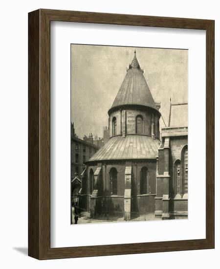 'The Temple Church', 1908-Unknown-Framed Photographic Print