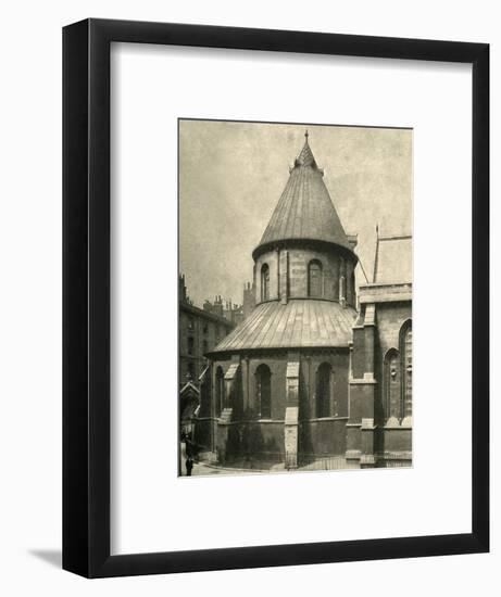 'The Temple Church', 1908-Unknown-Framed Photographic Print