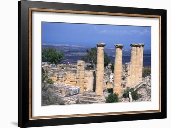 The Temple of Apollo, Cyrene, Libya, 6th Century Bc-Vivienne Sharp-Framed Photographic Print