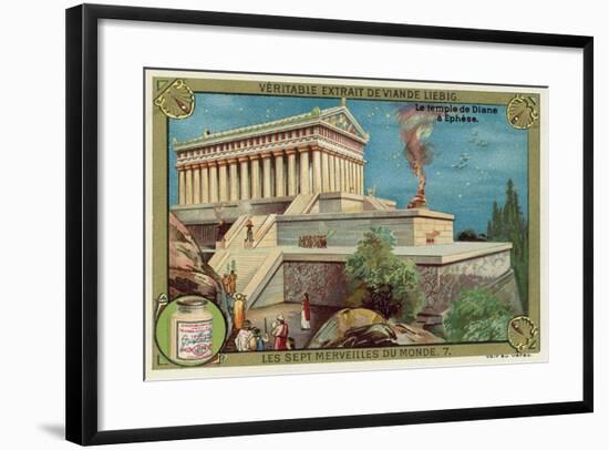 The Temple of Artemis at Ephesus-null-Framed Giclee Print