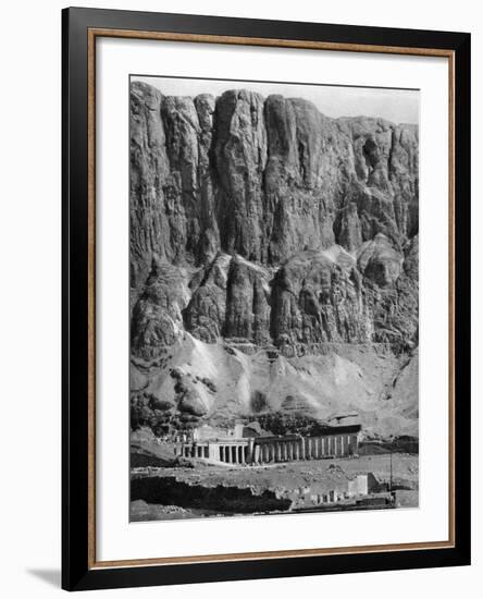 The Temple of Deir-El-Bahari, Egypt, 1936-null-Framed Photographic Print