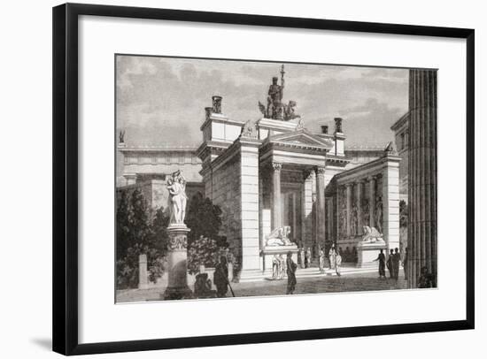 The Temple of Demeter, Naxos, Greece-null-Framed Giclee Print