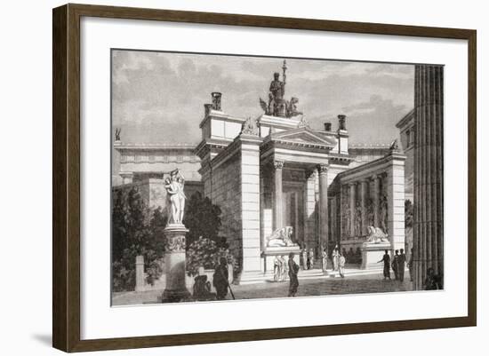 The Temple of Demeter, Naxos, Greece-null-Framed Giclee Print