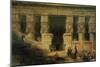 The Temple of Dendera, Upper Egypt, 1841-David Roberts-Mounted Giclee Print