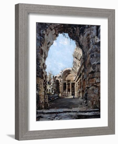 The Temple of Diana, 1890-Emmanuel Lansyer-Framed Giclee Print