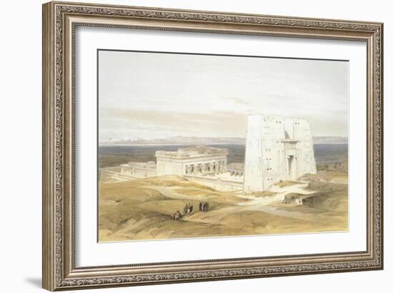 The Temple of Edfu-Demetrio Cosola-Framed Giclee Print