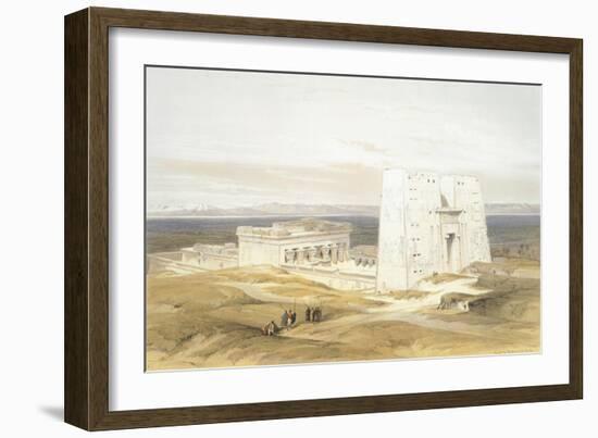 The Temple of Edfu-Demetrio Cosola-Framed Giclee Print