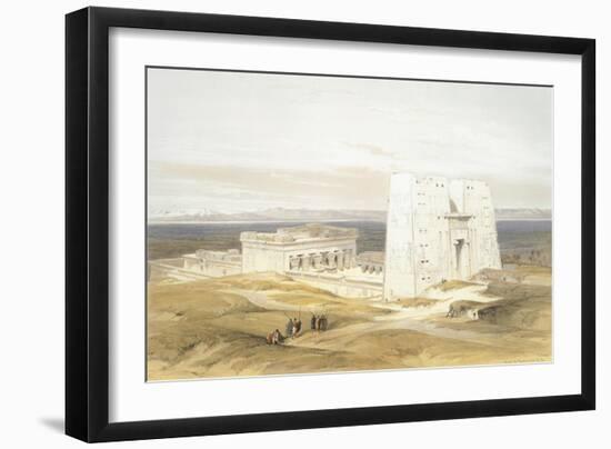 The Temple of Edfu-Demetrio Cosola-Framed Giclee Print