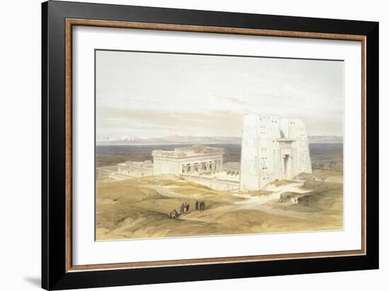 The Temple of Edfu-Demetrio Cosola-Framed Giclee Print