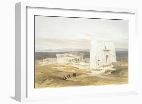 The Temple of Edfu-Demetrio Cosola-Framed Giclee Print