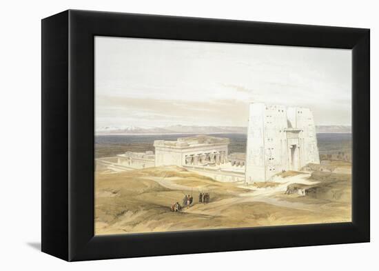 The Temple of Edfu-Demetrio Cosola-Framed Premier Image Canvas