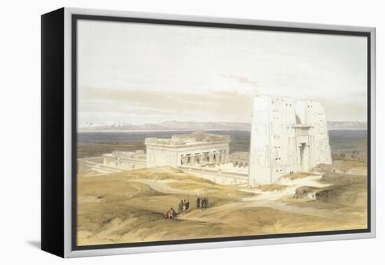 The Temple of Edfu-Demetrio Cosola-Framed Premier Image Canvas