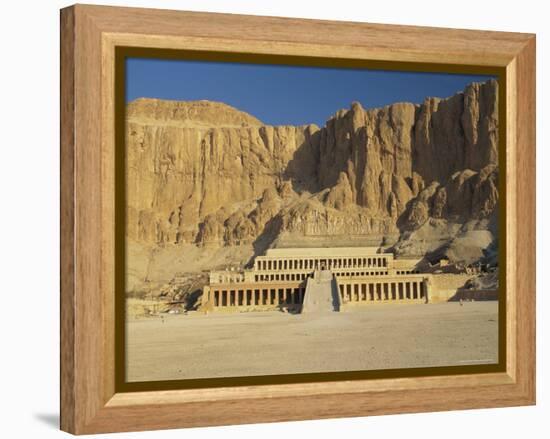 The Temple of Hatsepsut, Valley of the Queens, Thebes, Egypt, Africa-Gavin Hellier-Framed Premier Image Canvas