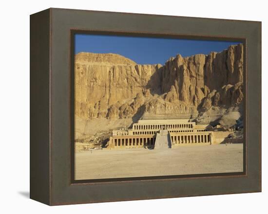 The Temple of Hatsepsut, Valley of the Queens, Thebes, Egypt, Africa-Gavin Hellier-Framed Premier Image Canvas