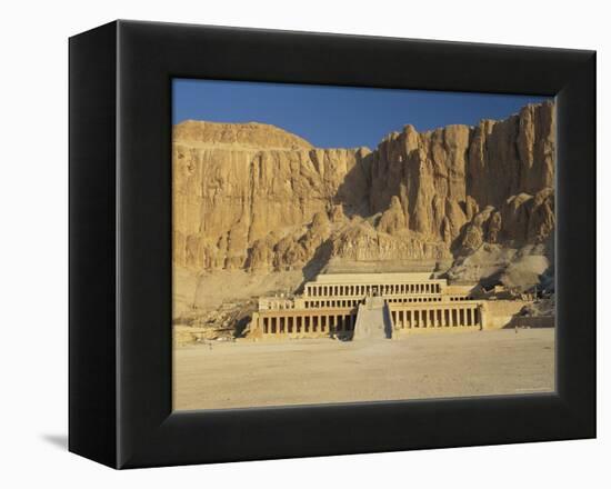 The Temple of Hatsepsut, Valley of the Queens, Thebes, Egypt, Africa-Gavin Hellier-Framed Premier Image Canvas