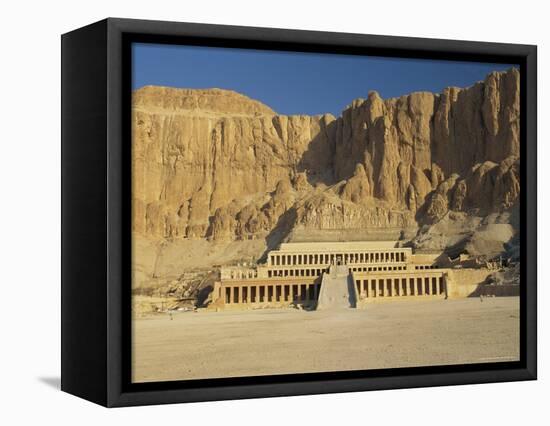 The Temple of Hatsepsut, Valley of the Queens, Thebes, Egypt, Africa-Gavin Hellier-Framed Premier Image Canvas