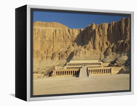 The Temple of Hatsepsut, Valley of the Queens, Thebes, Egypt, Africa-Gavin Hellier-Framed Premier Image Canvas