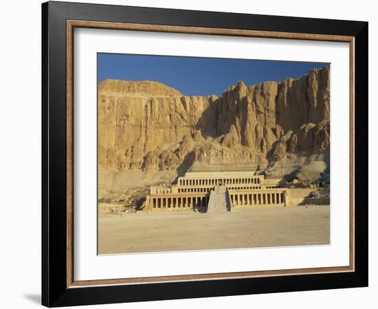 The Temple of Hatsepsut, Valley of the Queens, Thebes, Egypt, Africa-Gavin Hellier-Framed Photographic Print