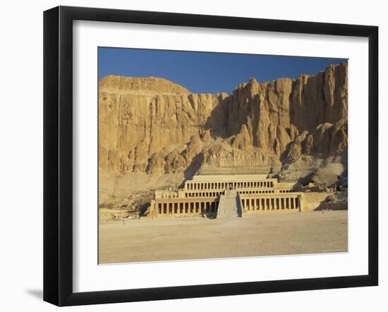 The Temple of Hatsepsut, Valley of the Queens, Thebes, Egypt, Africa-Gavin Hellier-Framed Photographic Print