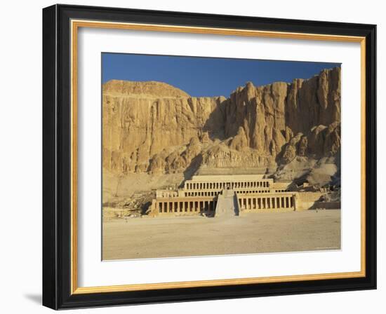 The Temple of Hatsepsut, Valley of the Queens, Thebes, Egypt, Africa-Gavin Hellier-Framed Photographic Print