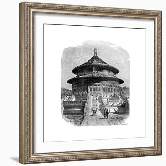 The Temple of Heaven, Peking, C1890-Laplante-Framed Giclee Print