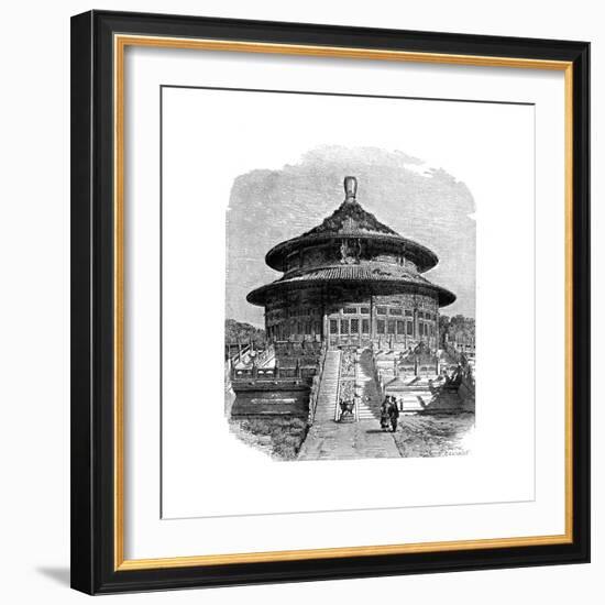 The Temple of Heaven, Peking, C1890-Laplante-Framed Giclee Print