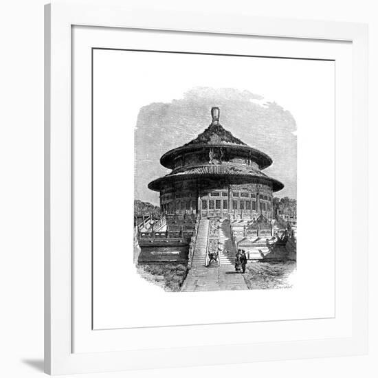 The Temple of Heaven, Peking, C1890-Laplante-Framed Giclee Print