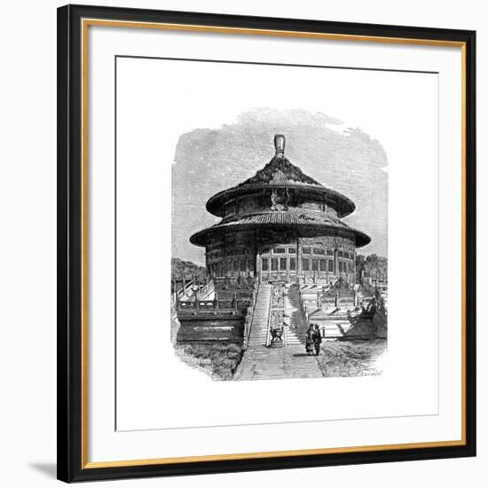 The Temple of Heaven, Peking, C1890-Laplante-Framed Giclee Print