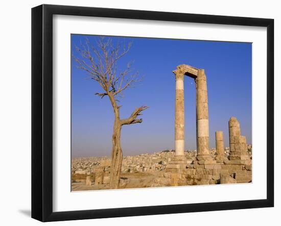 The Temple of Hercules, Amman, Jordan, Middle East-Neale Clarke-Framed Photographic Print