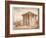 The Temple of Hercules Victor, 1833-Agostino Tofanelli-Framed Giclee Print