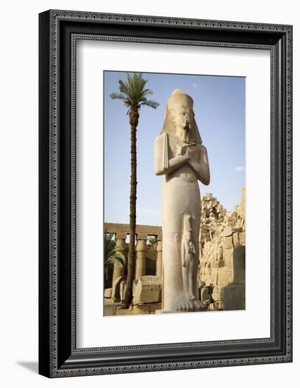 The Temple of Karnak at Luxor, Egypt.-Julien McRoberts-Framed Photographic Print