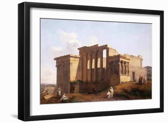 The Temple of Minerva, Athens, Greece-Landelot-Theodore Turpin De Crisse-Framed Giclee Print