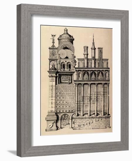 The Temple of Music by Robert Fludd, 1617-null-Framed Giclee Print