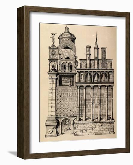 The Temple of Music by Robert Fludd, 1617-null-Framed Giclee Print