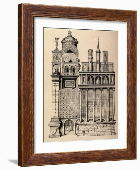 The Temple of Music by Robert Fludd, 1617-null-Framed Giclee Print