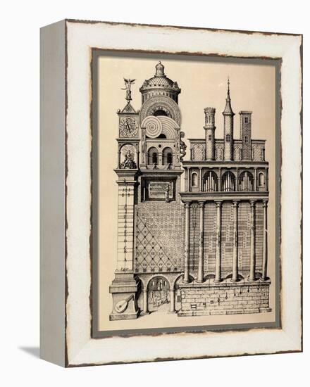 The Temple of Music by Robert Fludd, 1617-null-Framed Premier Image Canvas