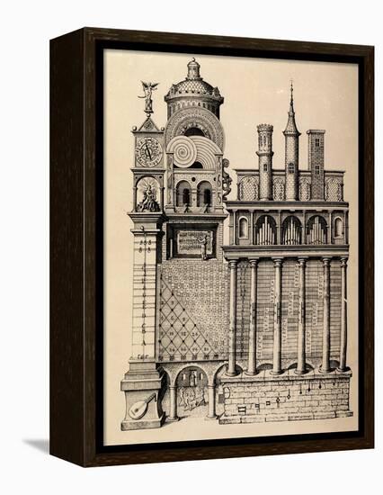 The Temple of Music by Robert Fludd, 1617-null-Framed Premier Image Canvas