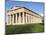 The Temple of Neptune at Paestum-Jim Zuckerman-Mounted Photographic Print