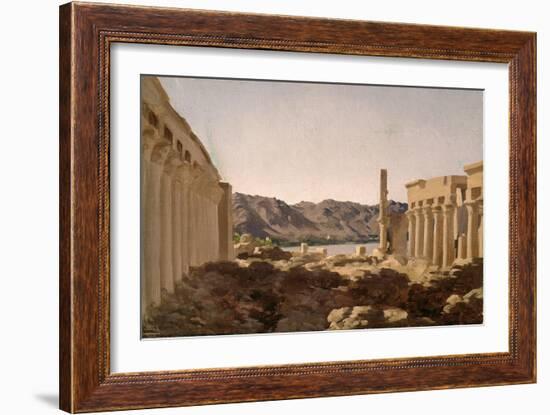 The Temple of Philae, 1868-Frederick Leighton-Framed Giclee Print