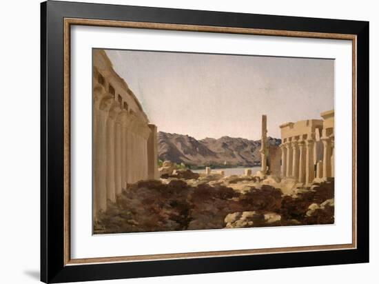 The Temple of Philae, 1868-Frederick Leighton-Framed Giclee Print