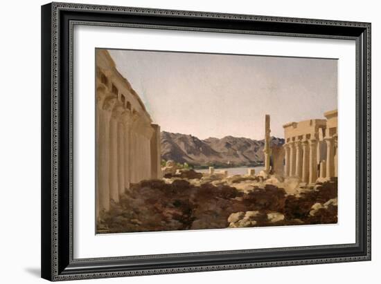 The Temple of Philae, 1868-Frederick Leighton-Framed Giclee Print