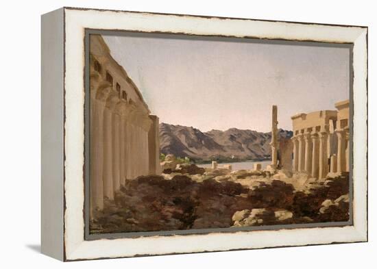 The Temple of Philae, 1868-Frederick Leighton-Framed Premier Image Canvas