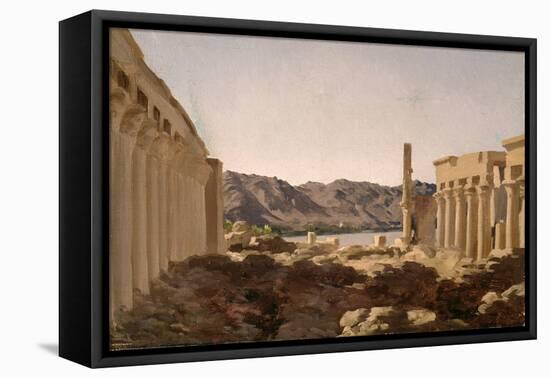 The Temple of Philae, 1868-Frederick Leighton-Framed Premier Image Canvas