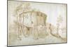 The Temple of Vesta in the Forum Boarium-Sebastian Vrancx-Mounted Giclee Print