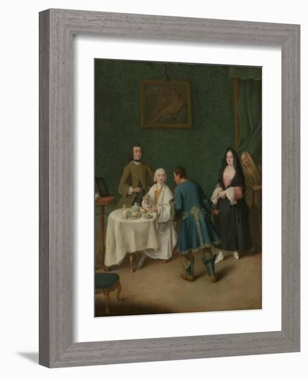 The Temptation, 1746-Pietro Longhi-Framed Giclee Print